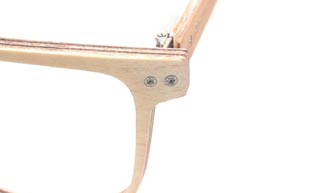 how to install eyeglass hinge